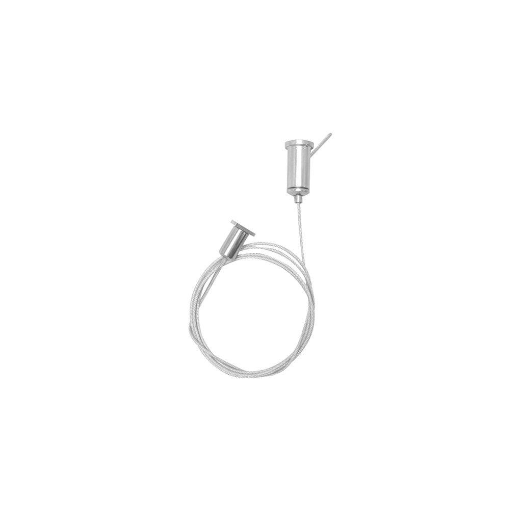 Kit de 2 cables de acero y 4 soportes para perfil de aluminio  ILUPA525, 2 m de largo de iLumileds