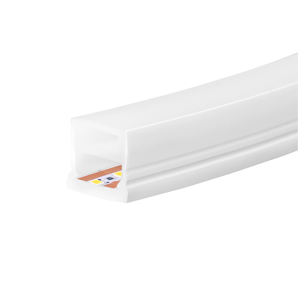 Tira LED Neón rectangular 8W/m 24Vcc 10m con corte en cualquier punto, para exteriores IP65, opciones color de luz de iLumileds
