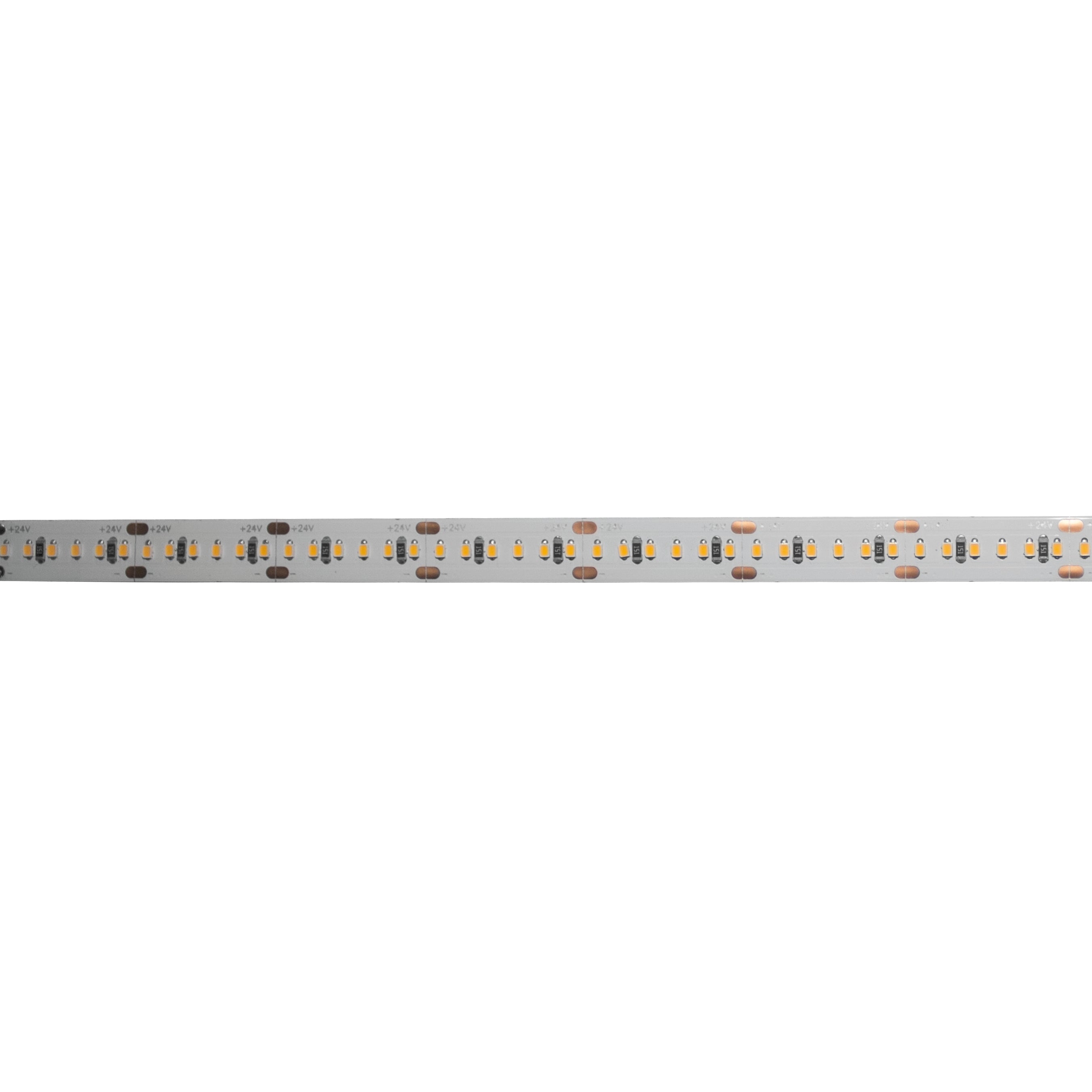 Tira LED 19.2W/m 24V CRI:90 con 240 chips/m rollo 5m opción de tonos de luz, con auto adhesivo de iLumileds