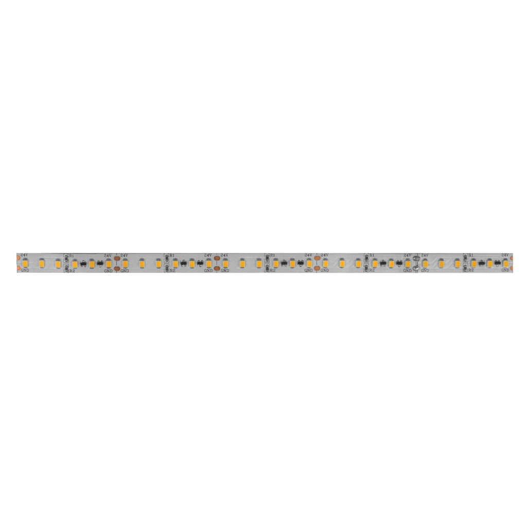 Tira LED 15.2W/m 24V con 120 chips/m 2835 rollo 5m opción color de luz Cálido / Neutro / Neutro Frío, con auto adhesivo de iLumileds