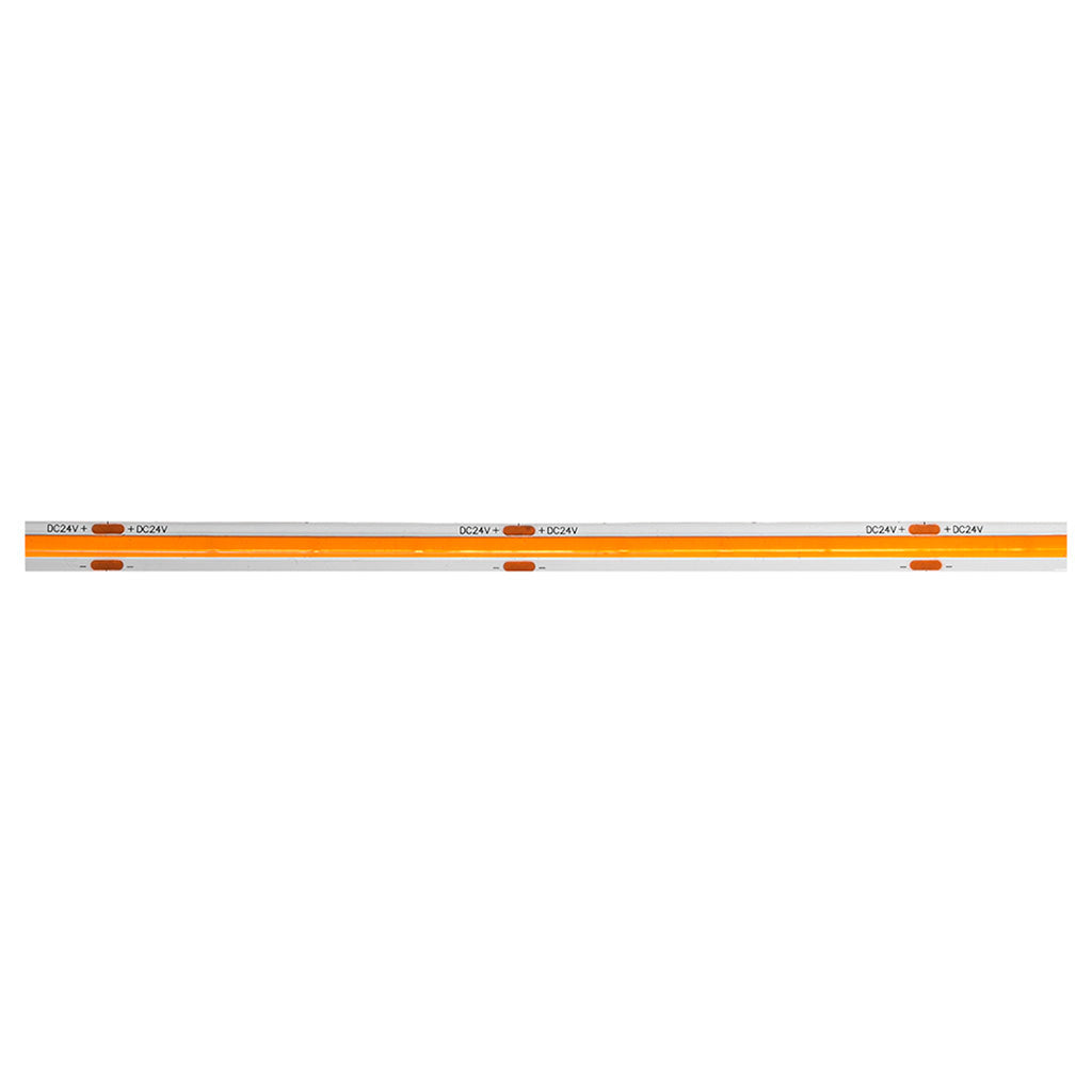 Tira LED COB rollo 10m 14W/m 24V CRI:90 con 528 chips/m opción de tonos de luz, con auto adhesivo de iLumileds