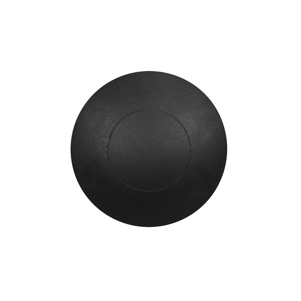 Luminario circular de pared 7W con seis salidas óptica de 45°, de policarbonato acabado negro, 100-265V de iLumileds