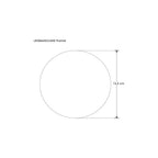 Circulo mediano de luz en negativo 6W 3000K de iLumileds