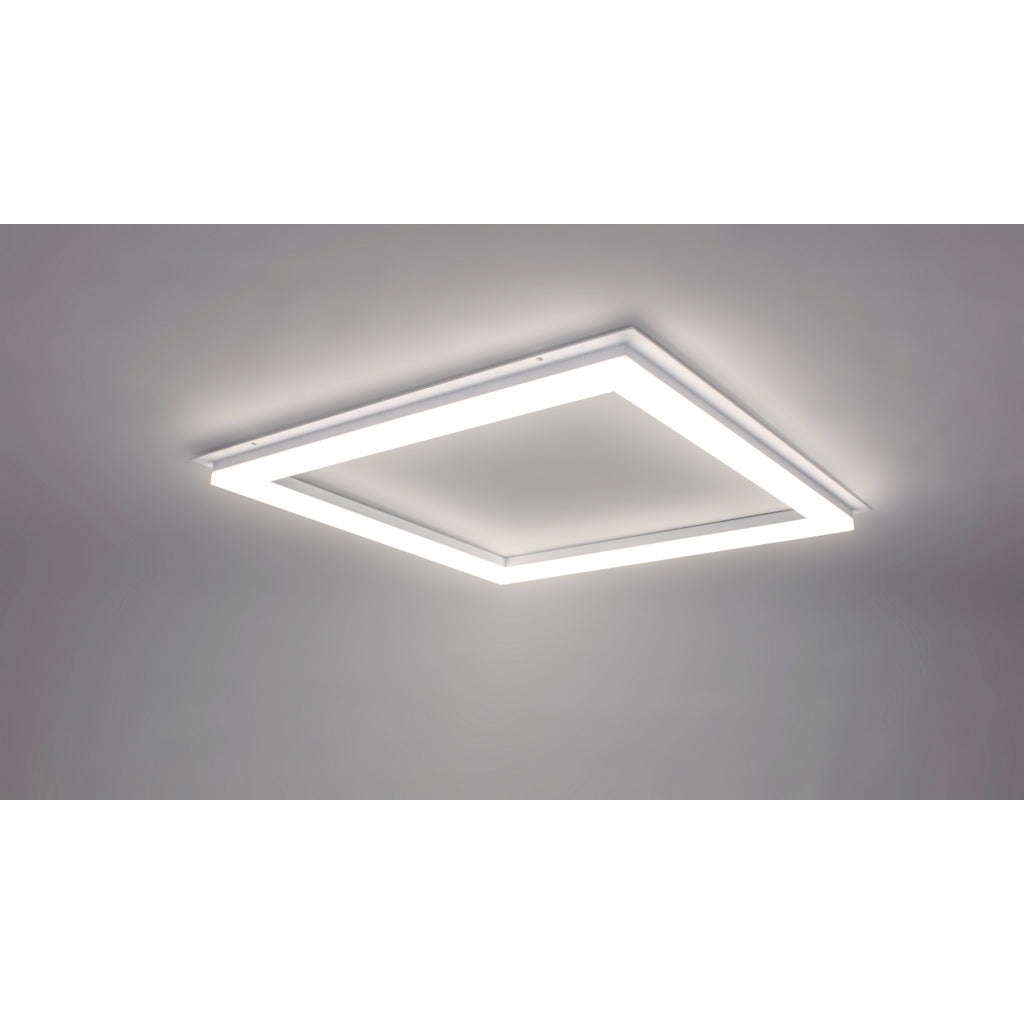 Luminario marco luminoso 20W 29.5x29.5cm para plafón reticular o suspender de iLumileds
