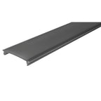 Mica difusa negra traslucida para perfil de aluminio ILUPA3551NUGR, rectangular 2 m (No se vende individual)