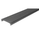 Mica difusa negra traslucida para perfil de aluminio ILUPA3551NUGR, rectangular 2 m (No se vende individual)