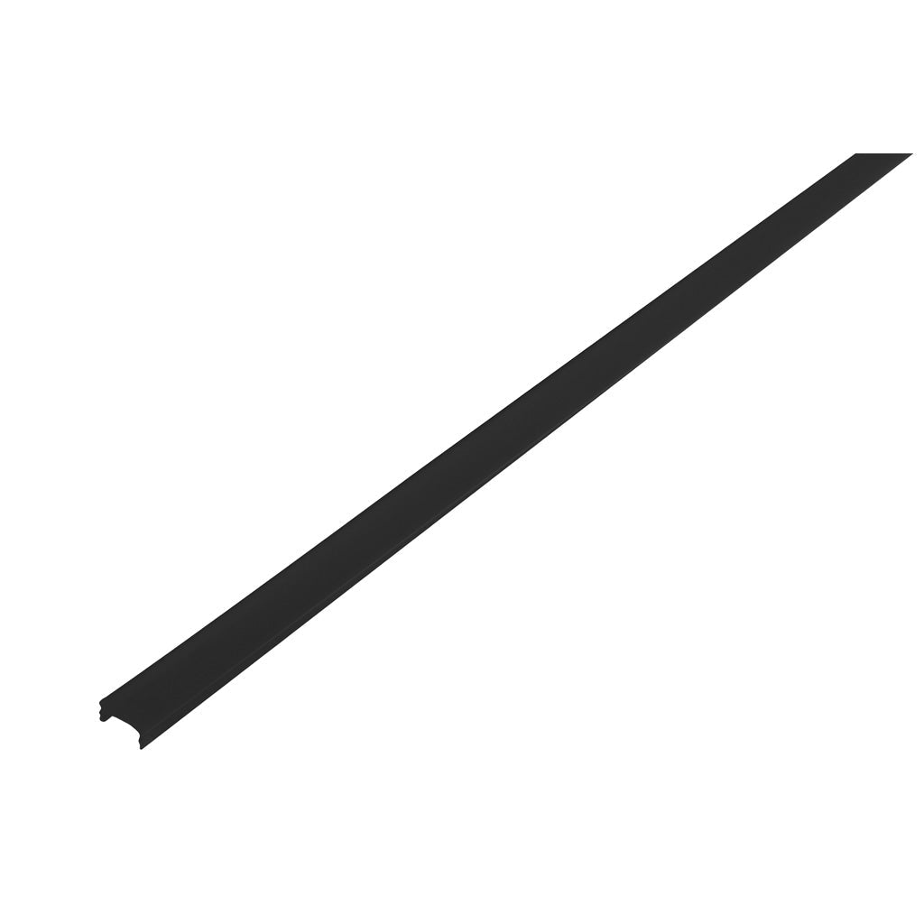 Mica negra traslucida para perfil de aluminio ILUPA07AN, rectangular 2m de iLumileds