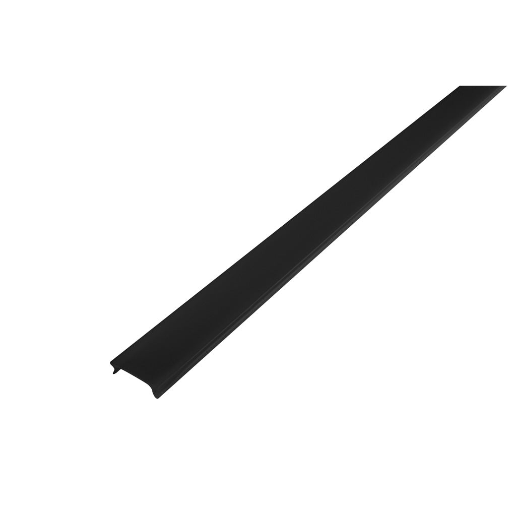 Mica negra traslucida para perfil de aluminio ILUPA525N, rectangular 2m de iLumileds
