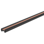 Micro track magnético electrificado 30cm con 1 pista lateral de iLumileds