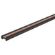 Micro track magnético electrificado 30cm con 1 pista lateral de iLumileds