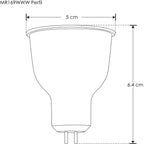 Lámpara MR16 9W 38° GU5.3 100-240V opciónes color de luz de iLumileds