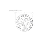 Módulo LED tipo pastilla 5W 130Vca opciones color de luz Neutro Cálido / Neutro Frío de iLumileds