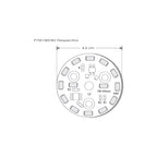 Módulo LED tipo pastilla 7W 130Vca opciones color de luz  Neutro Cálido / Neutro Frío de iLumileds