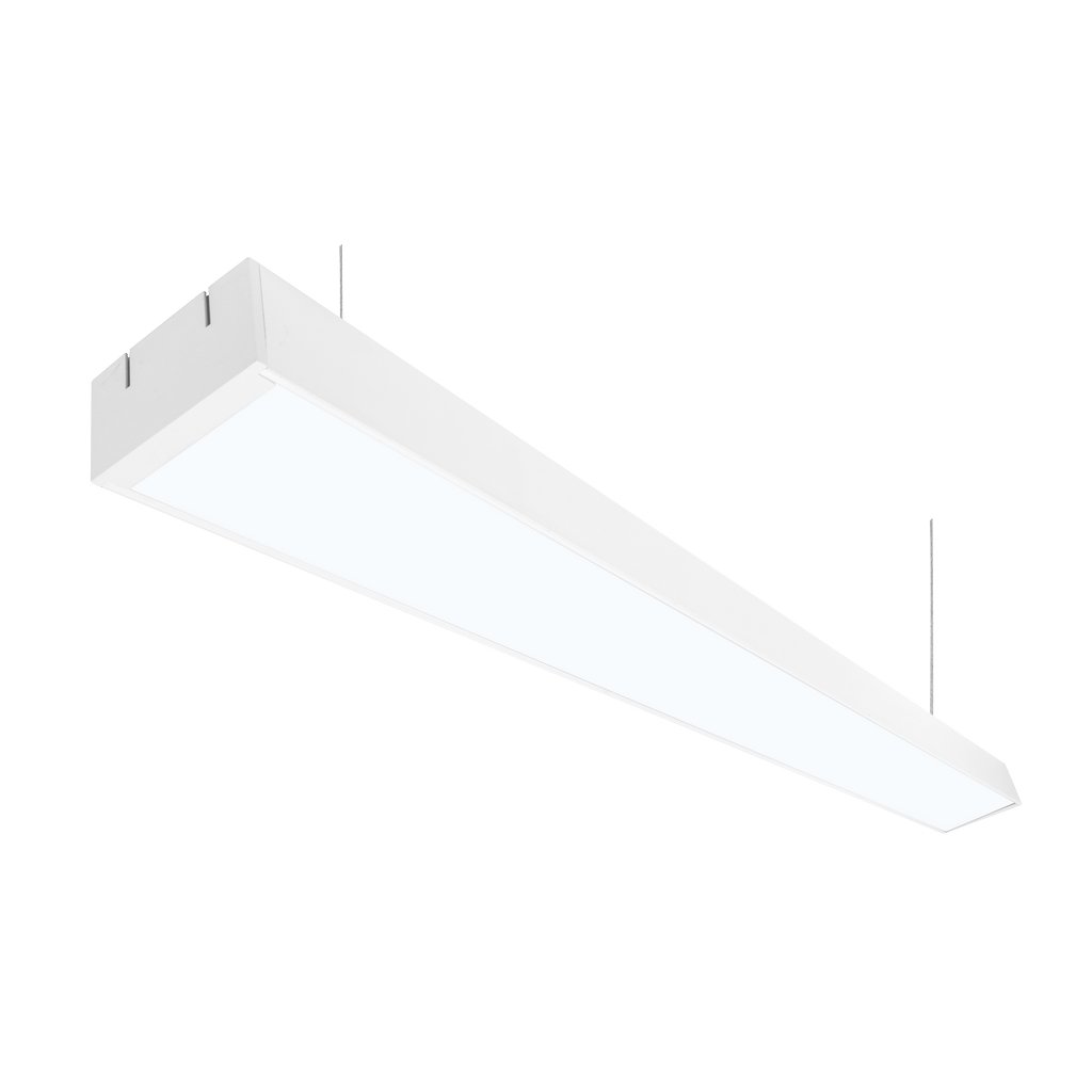 Luminario lineal para suspender 1.20m 48W opciones color de luz de iLumileds