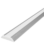 Kit perfil aluminio cóncavo plano PA3006KIT. -L2m A:3 Al:0.7cm- incluye difusor acrílico, 2 tapas laterales y 2 tornillos para sujeción de iLumileds
