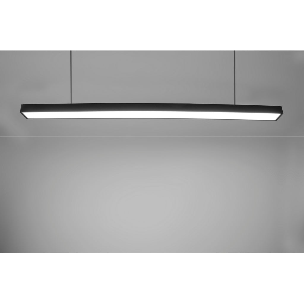 Luminario lineal slim para suspender 1.20m 36W opciones color de luz de iLumileds
