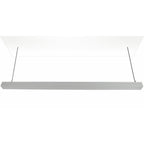 Luminario lineal para suspender 1.20m de longitud con difusor plano 36W 6500K de iLumileds