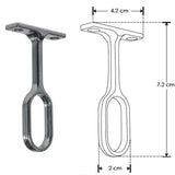 Kit de 2 soportes de techo para perfil ILUPA1401 (No se vende individual)