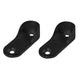 Kit de 2 soportes de pared, acabado negro para perfil ILUPA1401N de iLumileds