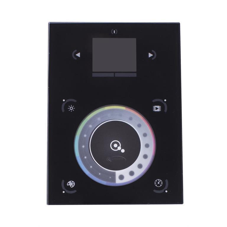 Interfase NicoLaudie DMX STICKDE3 1024 canales memoria ilimitada vía SD-CARD reloj calendario integrado serial RS-232 8 contactos secos  10 zonas independientes, protección IP20