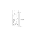 Interfase NicoLaudie DMX STICKDE3 1024 canales memoria ilimitada vía SD-CARD reloj calendario integrado serial RS-232 8 contactos secos  10 zonas independientes, protección IP20
