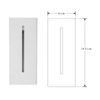 Luminario rectangular de cortesia franja de luz para empotrar en muro 3W 85-265V ca de iLumileds