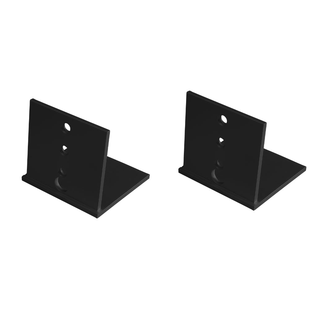 Kit de 2 tapas laterales negras para perfil de aluminio PA3535NFL de iLumileds