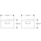 Kit de 2 tapas laterales para perfil ILUPA525N de plástico de iLumileds