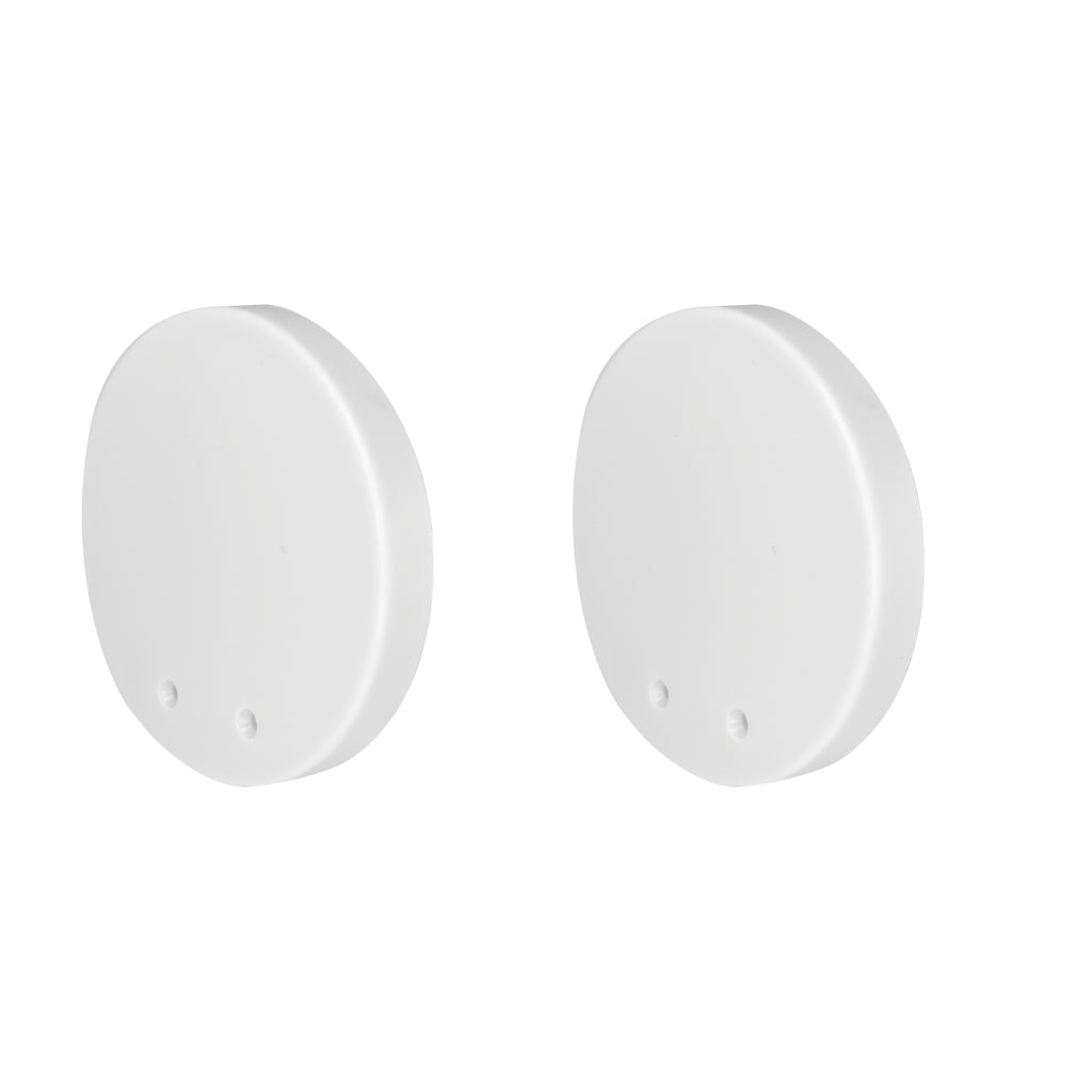 Kit de 2 tapas laterales para perfil de aluminio ILUPA60 de plástico de iLumileds (No se vende individual)