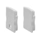 Kit de 2 tapas laterales de plástico para perfil de aluminio PA2018 de iLumileds