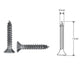 Kit de 2 tornillos para perfil de aluminio PA3006 (No se vende individual)